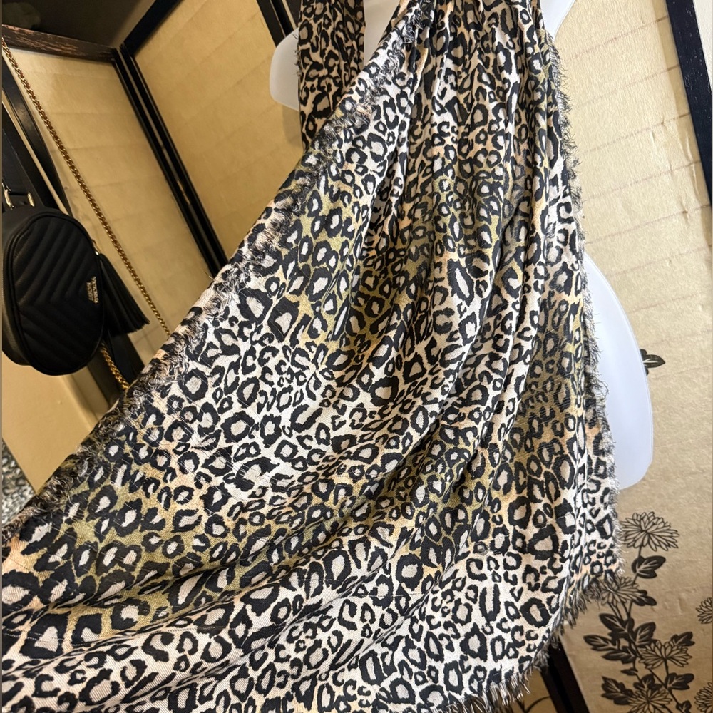 Leopard Print Scarf